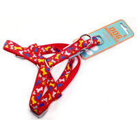 Red Bone Harness for Dog - Chic Pets