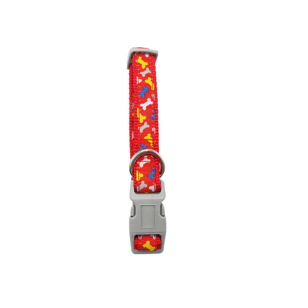 Bone Printed Collar for Dogs - Chic Pets